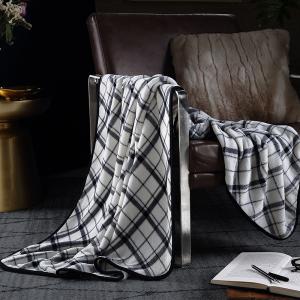 戴洛伦 DRON-TZ3203 品格多用毯 秋冬午睡空调毯毛巾被盖毯100cm×150cm