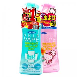 日本VAPE未来  Hello Kitty 戶外防蚊液 200ml 新老包装随机发