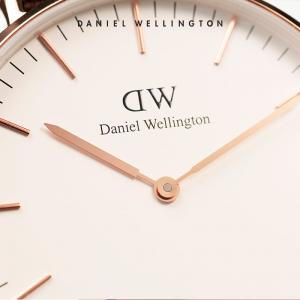 丹尼尔惠灵顿(DanielWellington)情侣款尼龙表带石英表  36mm